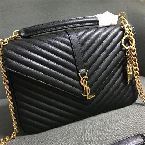 ysl black purses|ysl black purse price.